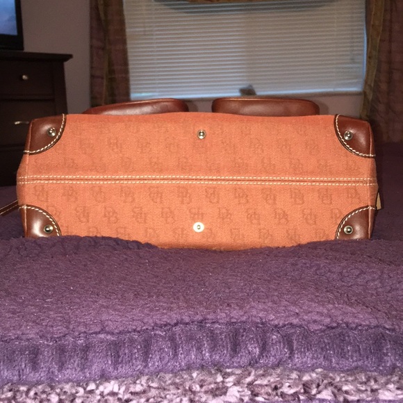 Dooney & Bourke Classic Fabric and Leather Bag - Picture 10 of 10